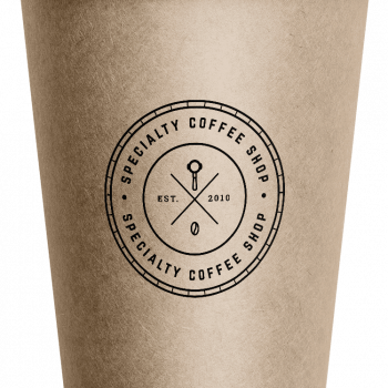 Kraft Paper Coffee Cup